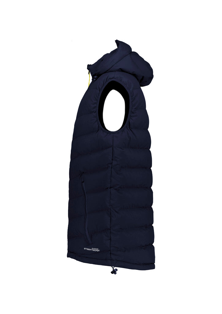 ZV245 - Syzmik - Unisex Streetworx Hooded Puffer Vest