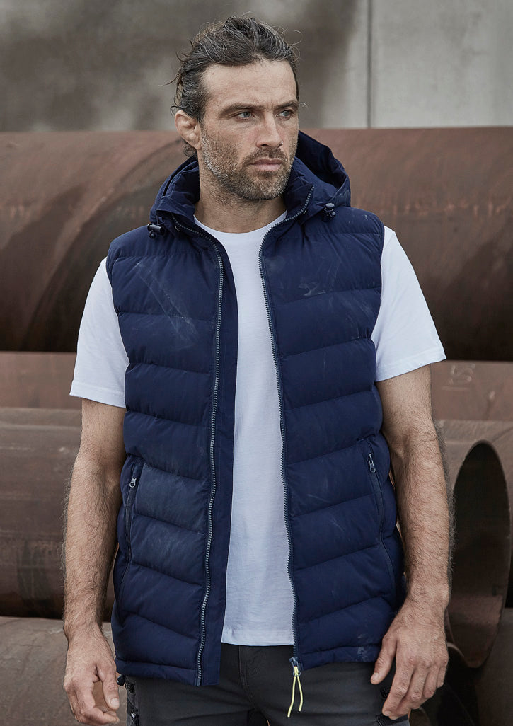 ZV245 - Syzmik - Unisex Streetworx Hooded Puffer Vest