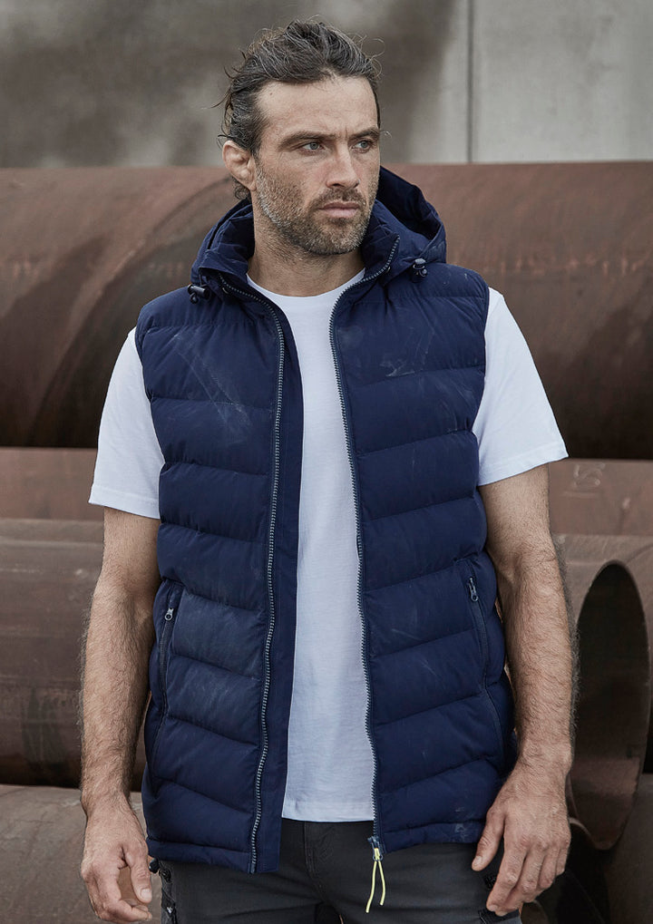 ZV245 - Syzmik - Unisex Streetworx Hooded Puffer Vest