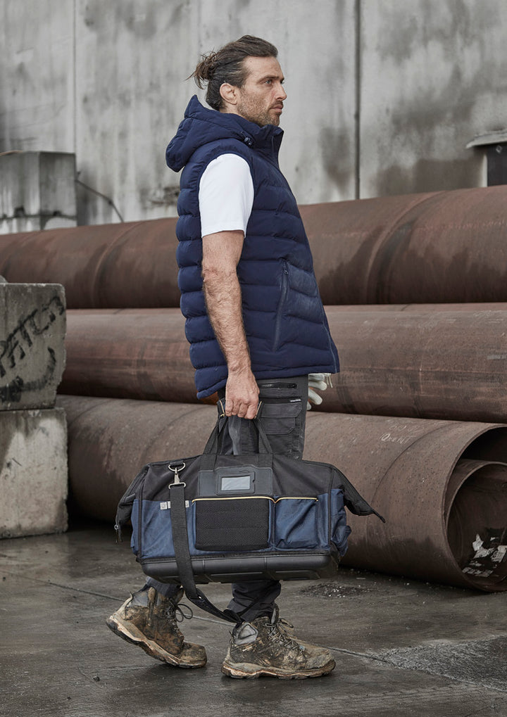 ZV245 - Syzmik - Unisex Streetworx Hooded Puffer Vest
