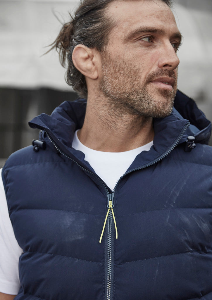 ZV245 - Syzmik - Unisex Streetworx Hooded Puffer Vest