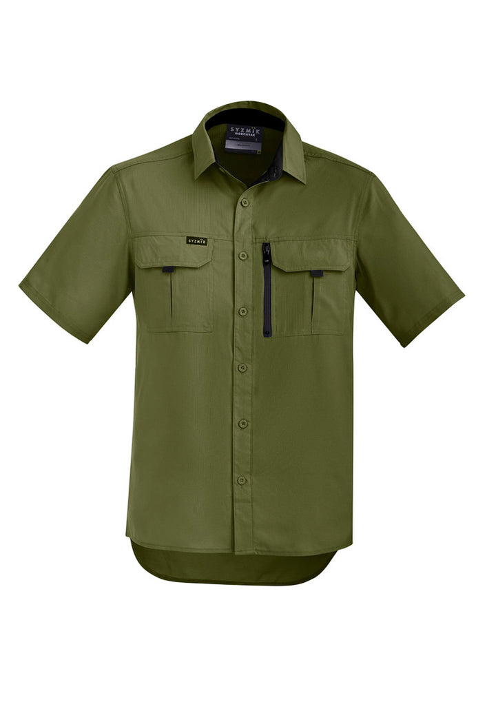 ZW465 - Syzmik - Mens Outdoor S/S Shirt