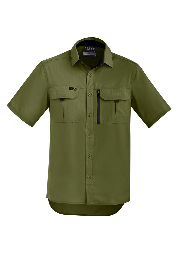 ZW465 - Syzmik - Mens Outdoor S/S Shirt