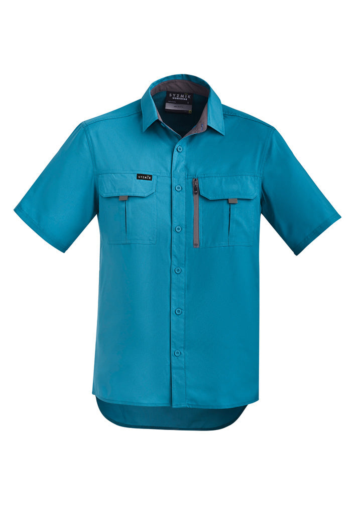 ZW465 - Syzmik - Mens Outdoor S/S Shirt