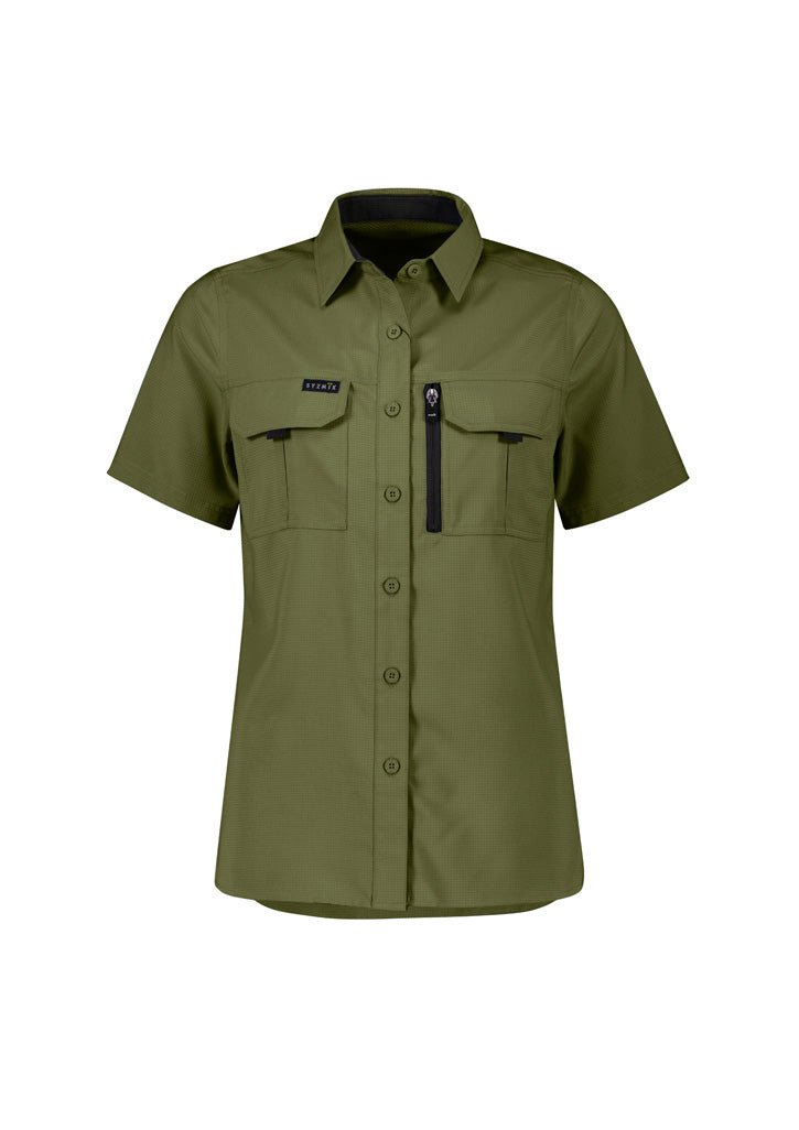 ZW765 - Syzmik - Womens Outdoor Short Sleeve Shirt