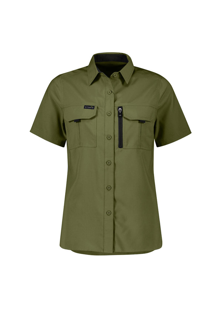 ZW765 - Syzmik - Womens Outdoor Short Sleeve Shirt