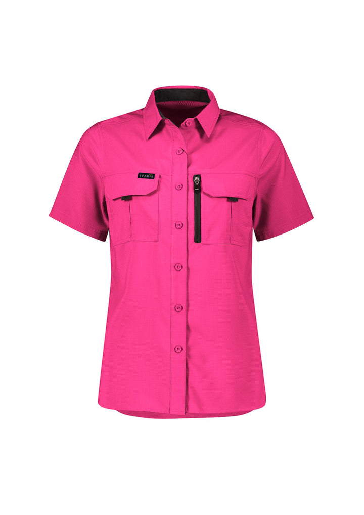 ZW765 - Syzmik - Womens Outdoor Short Sleeve Shirt