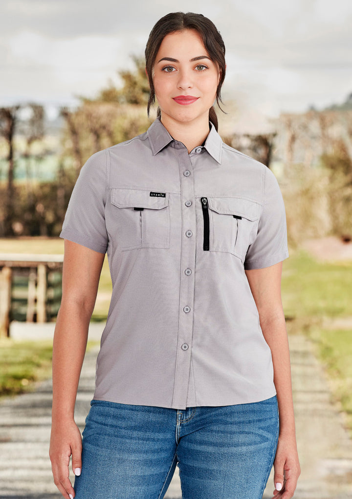 ZW765 - Syzmik - Womens Outdoor Short Sleeve Shirt