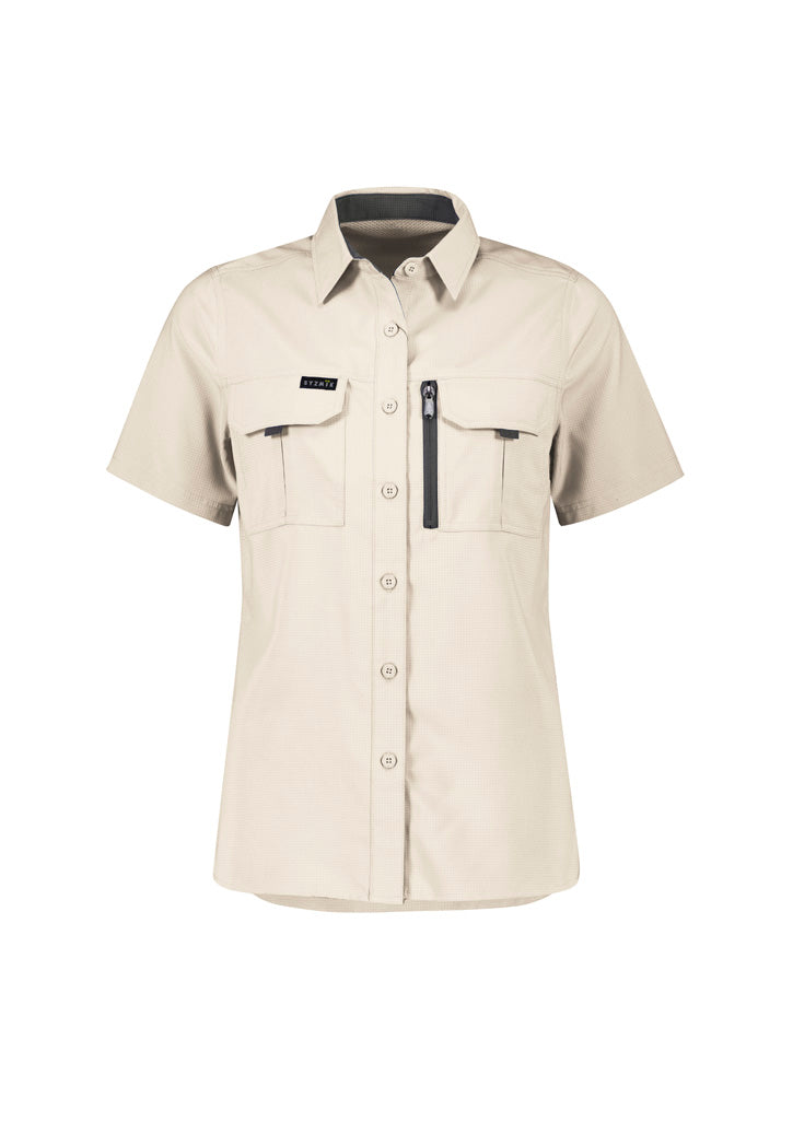 ZW765 - Syzmik - Womens Outdoor Short Sleeve Shirt
