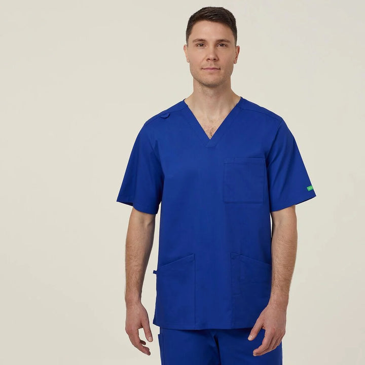 CATRFS - NNT - Vital Antibacterial Chang Scrub Top Cobalt