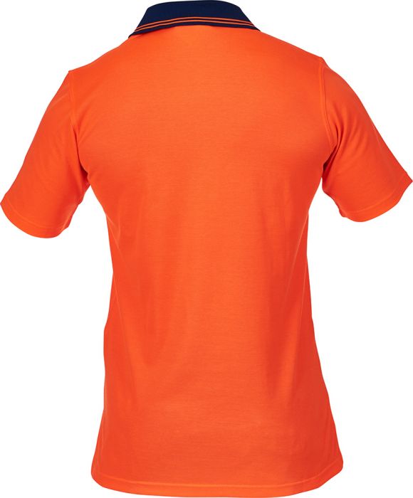 PCP1250 - Caution - Hi-Vis Cotton Backed Polo (Day Only)