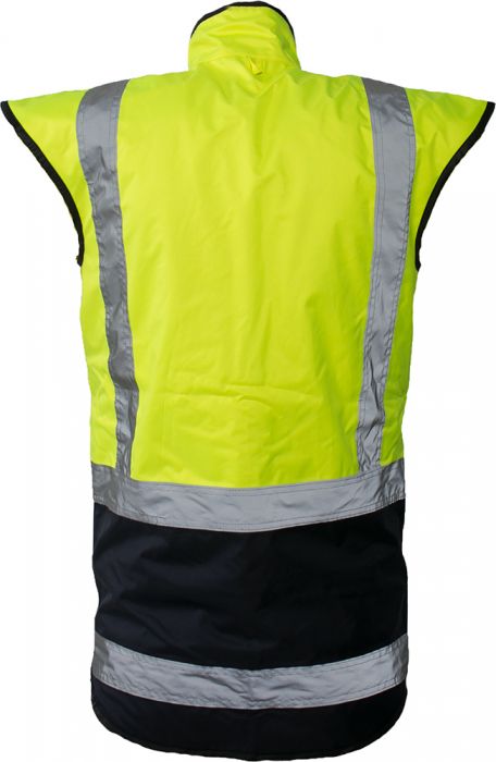 PCR4000 - Caution Storm Pro - Hi-Vis Fleece Lined Vest (Day/Night)