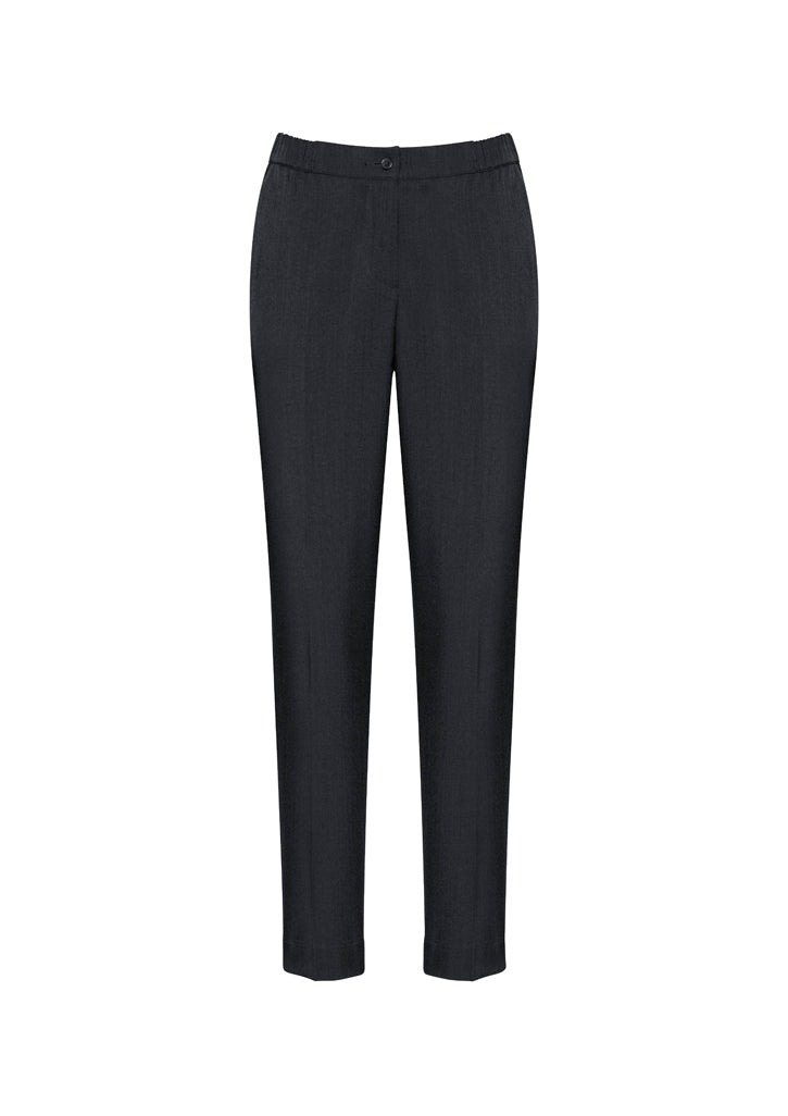 10123 - Biz Corporates - Womens Cool Stretch Ultra Comfort Waist Pant | Charcoal