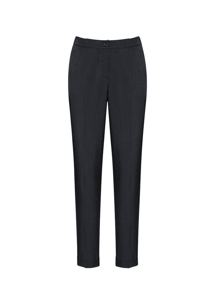 10123 - Biz Corporates - Womens Cool Stretch Ultra Comfort Waist Pant | Charcoal