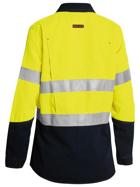 BL8082T - Bisley - TenCate Tecasafe®  Plus 700 Womens Taped Hi Vis Shirt