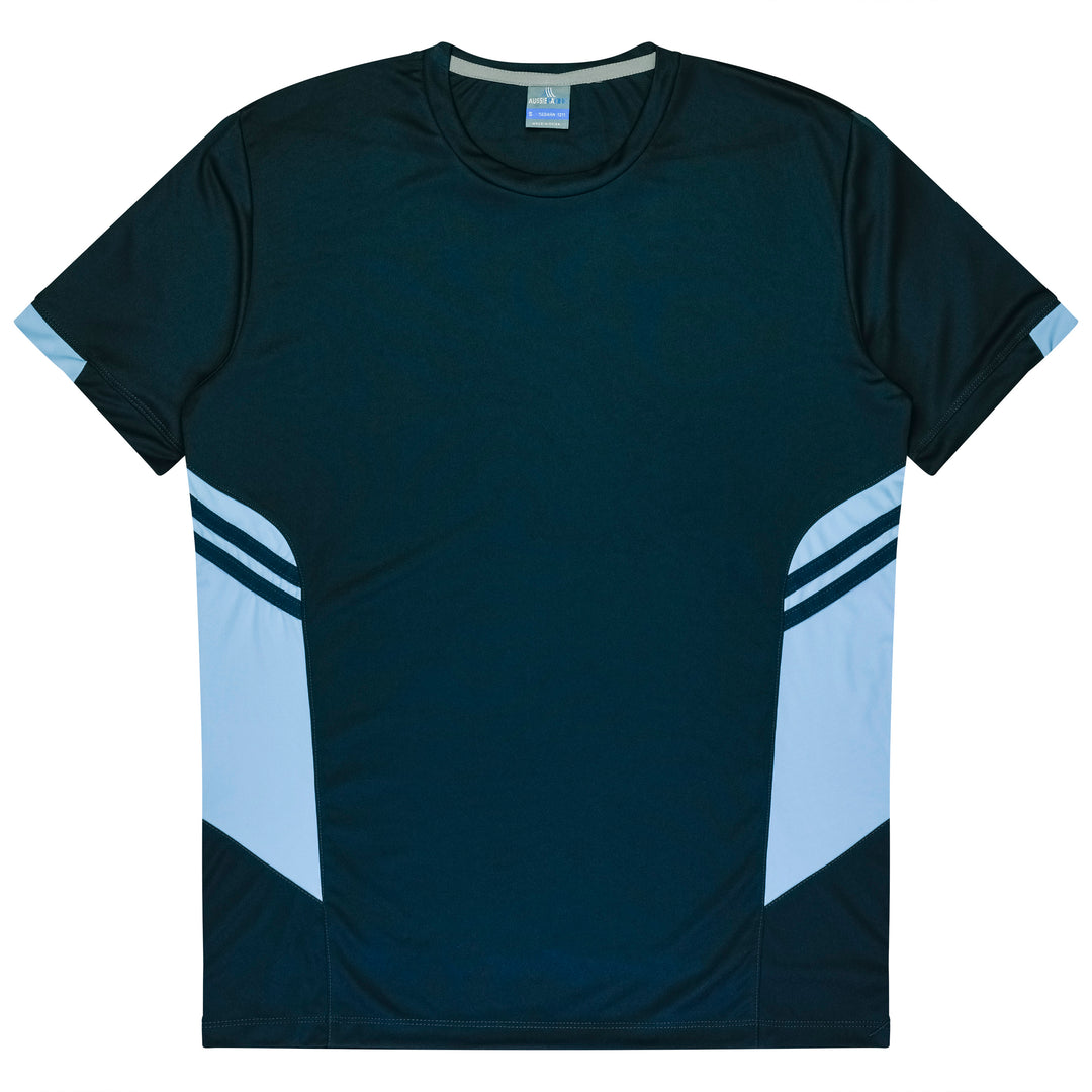 1211 - Aussie Pacific - Tasman Mens Tees - Black and Navy Body Colours