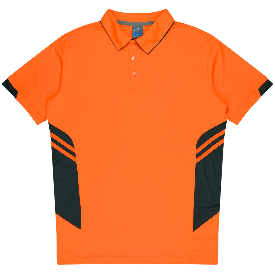 1311 - Aussie Pacific - Tasman Mens Polos - Neon Body Colours