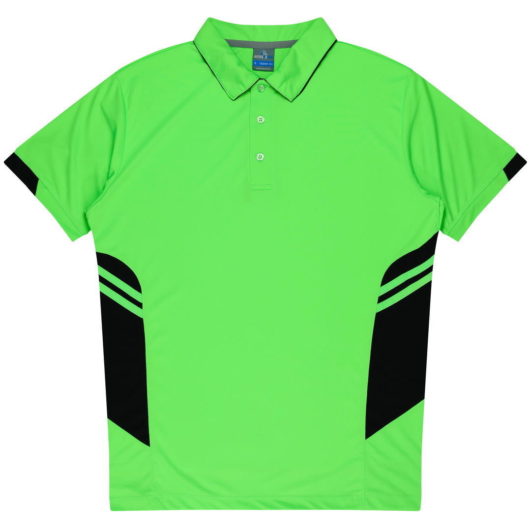 1311 - Aussie Pacific - Tasman Mens Polos - Neon Body Colours