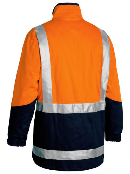 BJ6970T - Bisley - Taped Hi Vis 3 in 1 Drill Jacket