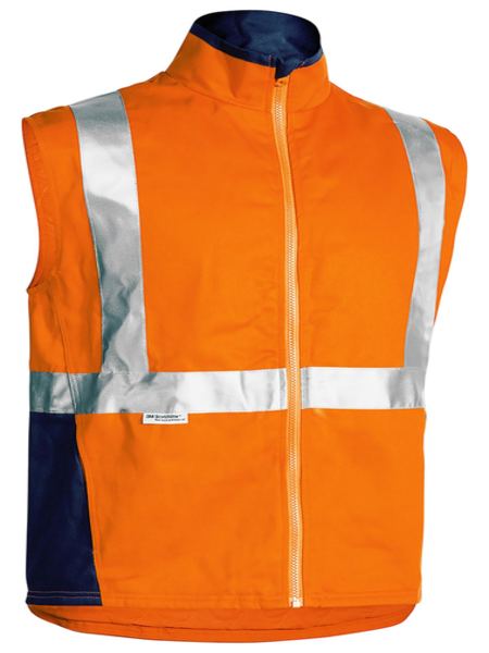 BJ6970T - Bisley - Taped Hi Vis 3 in 1 Drill Jacket