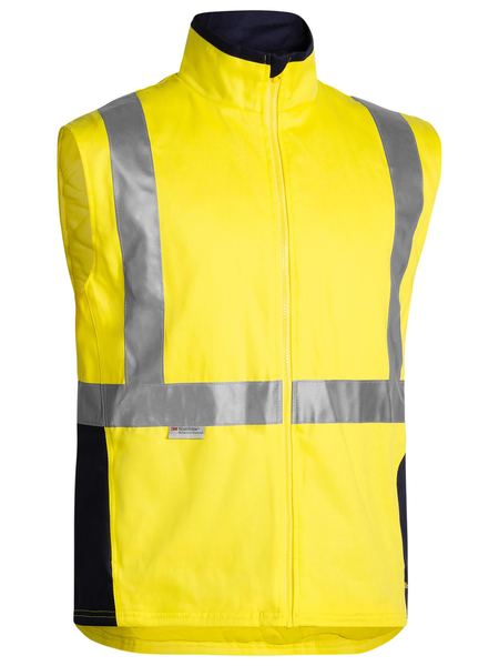 BJ6970T - Bisley - Taped Hi Vis 3 in 1 Drill Jacket