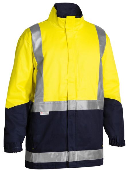 BJ6970T - Bisley - Taped Hi Vis 3 in 1 Drill Jacket