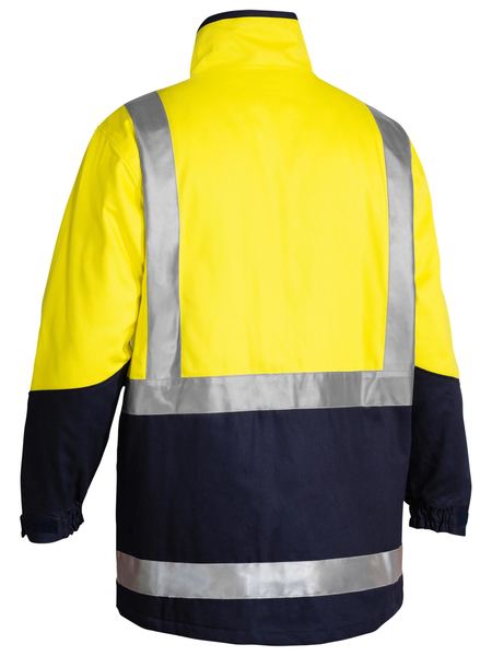 BJ6970T - Bisley - Taped Hi Vis 3 in 1 Drill Jacket