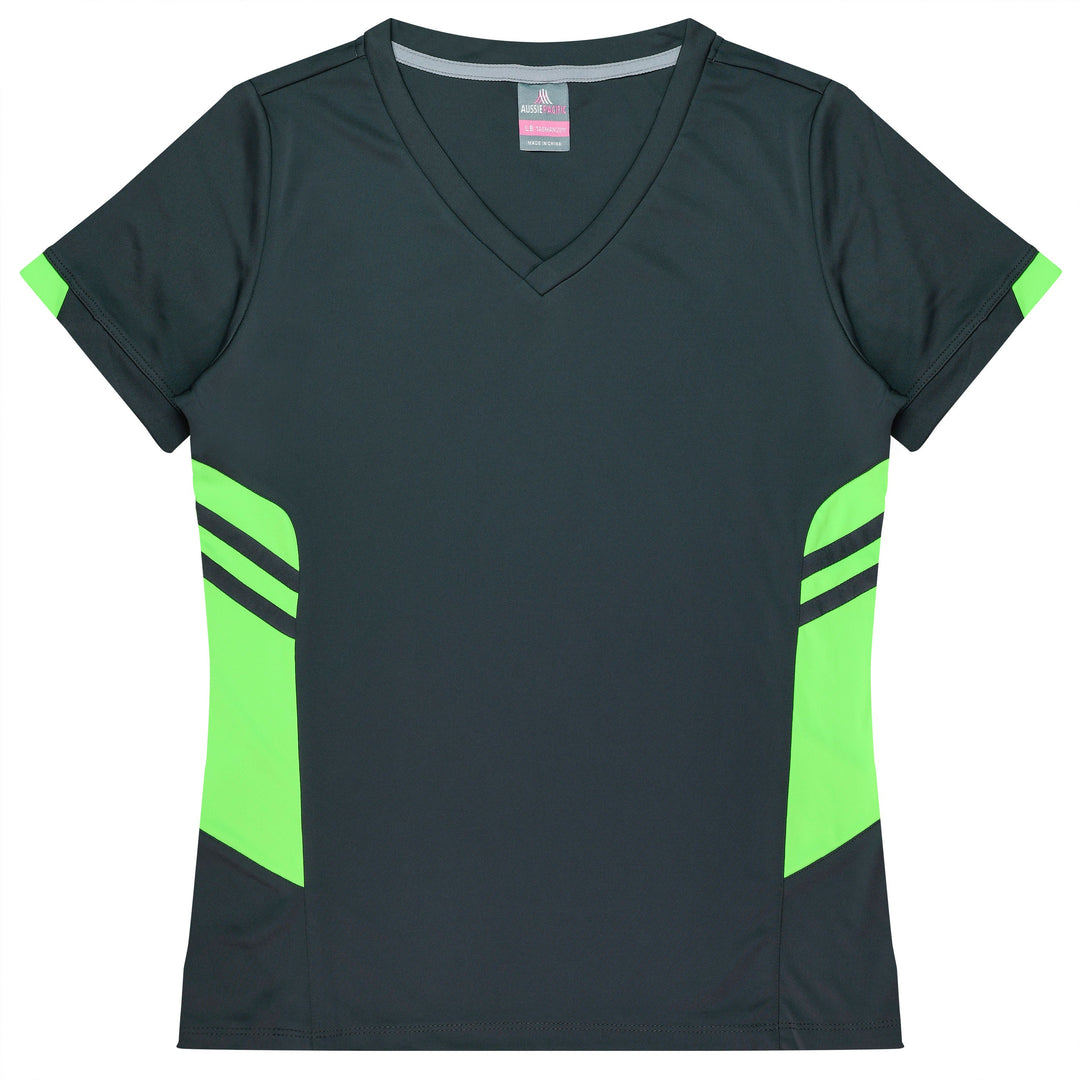 2211 - Aussie Pacific - Tasman Lady Tees - Other Body Colours Excluding Black, Navy & Neon