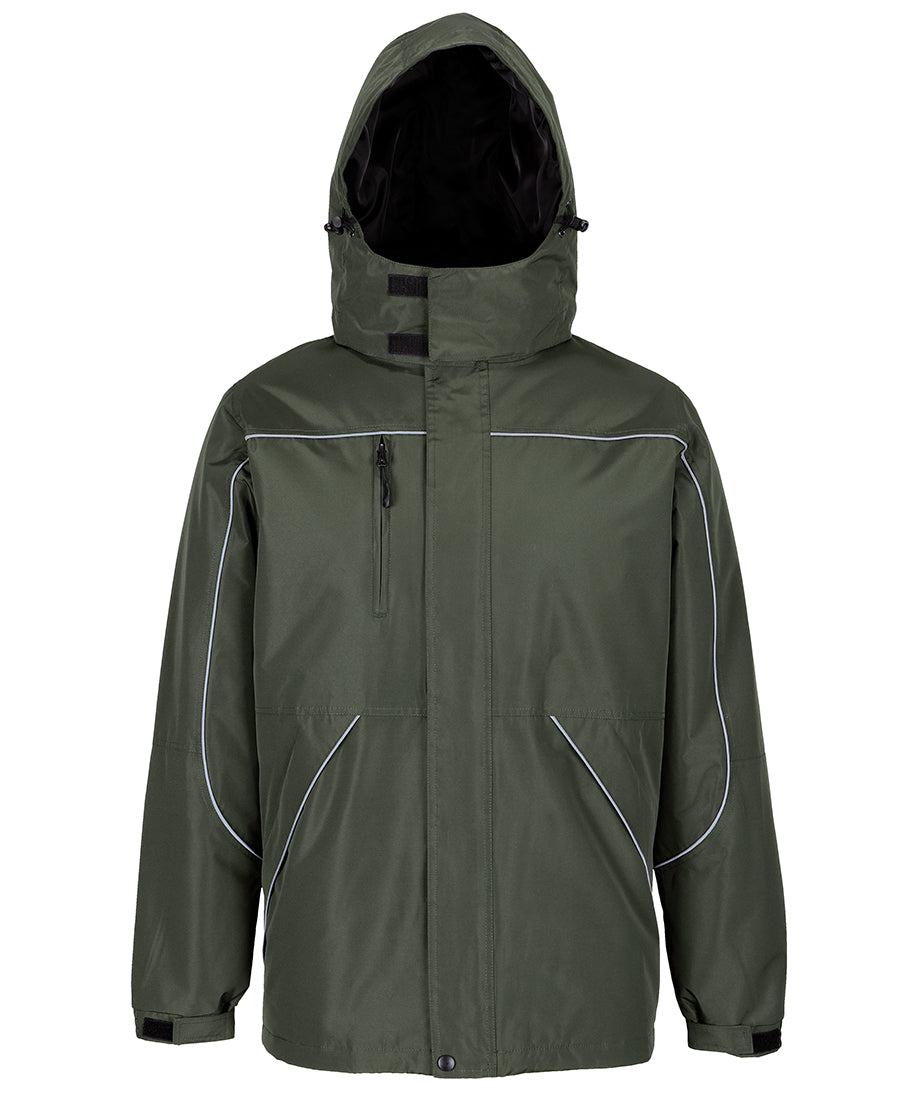 3TPJ - JBs Wear - Tempest Jacket - Quilted (Waterproof to 6,000mm) removable hood