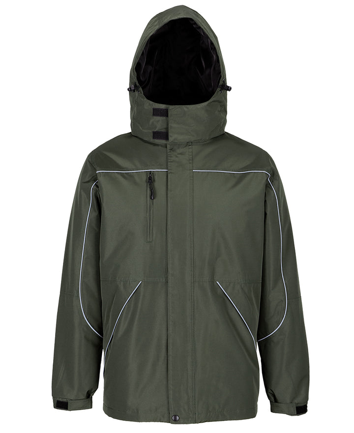 3TPJ - JBs Wear - Tempest Jacket - Quilted (Waterproof to 6,000mm) removable hood