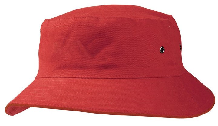 4007 - Legend Life - Bucket Hat with sandwich trim