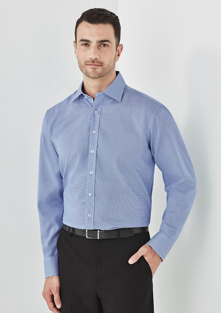 40320 - Biz Corporates - Mens Hudson Long Sleeve Shirt