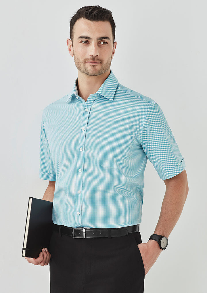 42522 - Biz Corporates - Mens Newport Short Sleeve Shirt