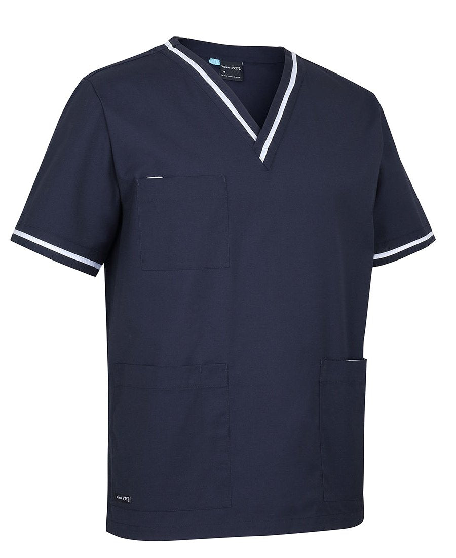 4SCT JB's Unisex Contrast Scrubs Top