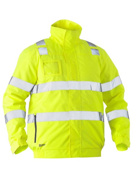 BJ6770T - Bisley - Taped Hi Vis Wet Weather Bomber Jacket