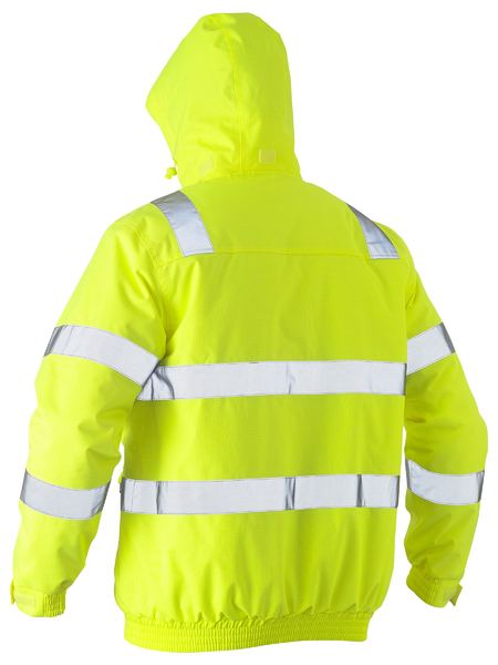 BJ6770T - Bisley - Taped Hi Vis Wet Weather Bomber Jacket