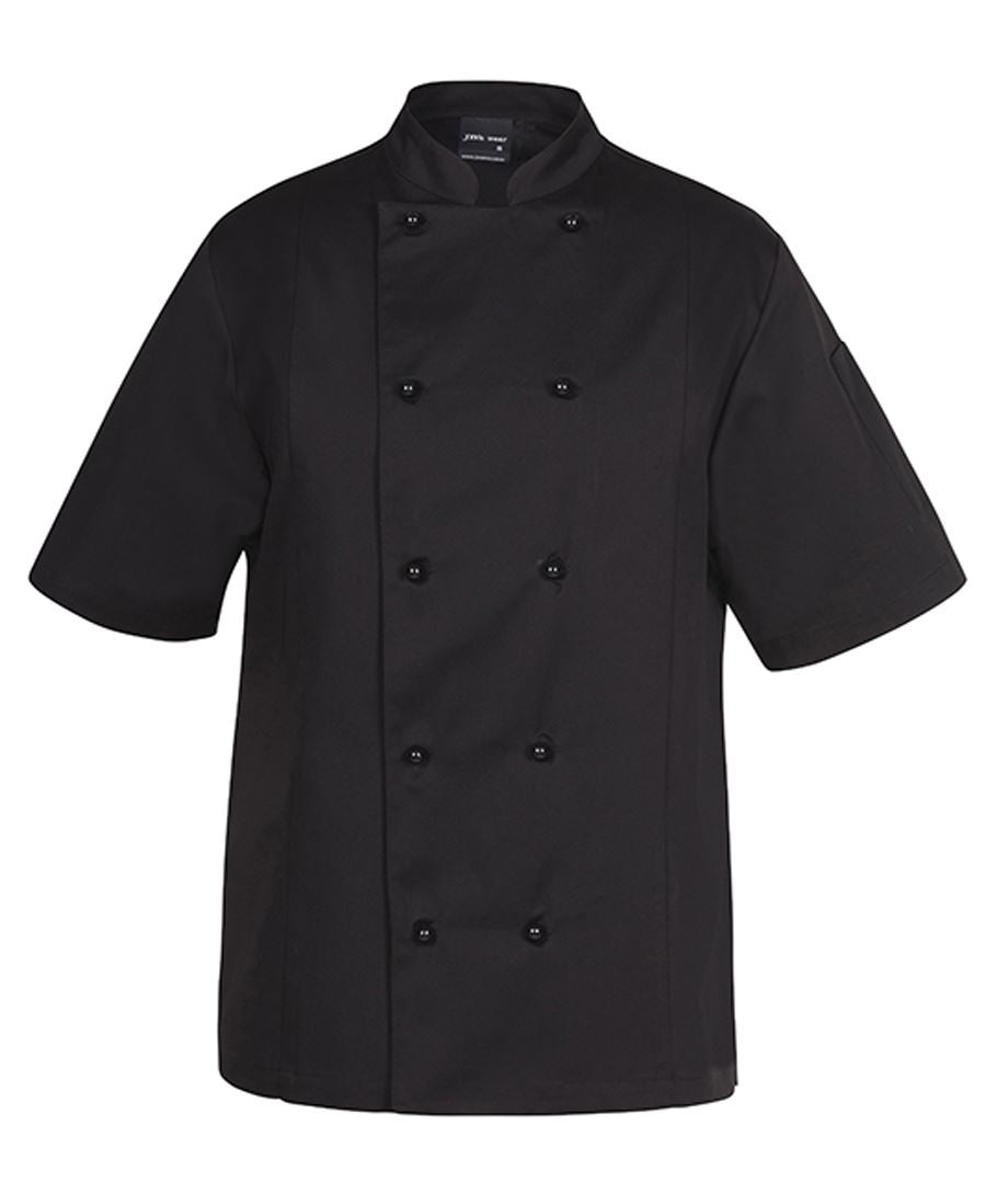 5CVS Vented Chefs Jacket short sleeve