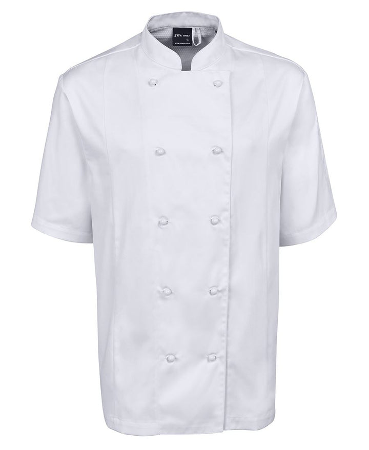 5CVS Vented Chefs Jacket short sleeve