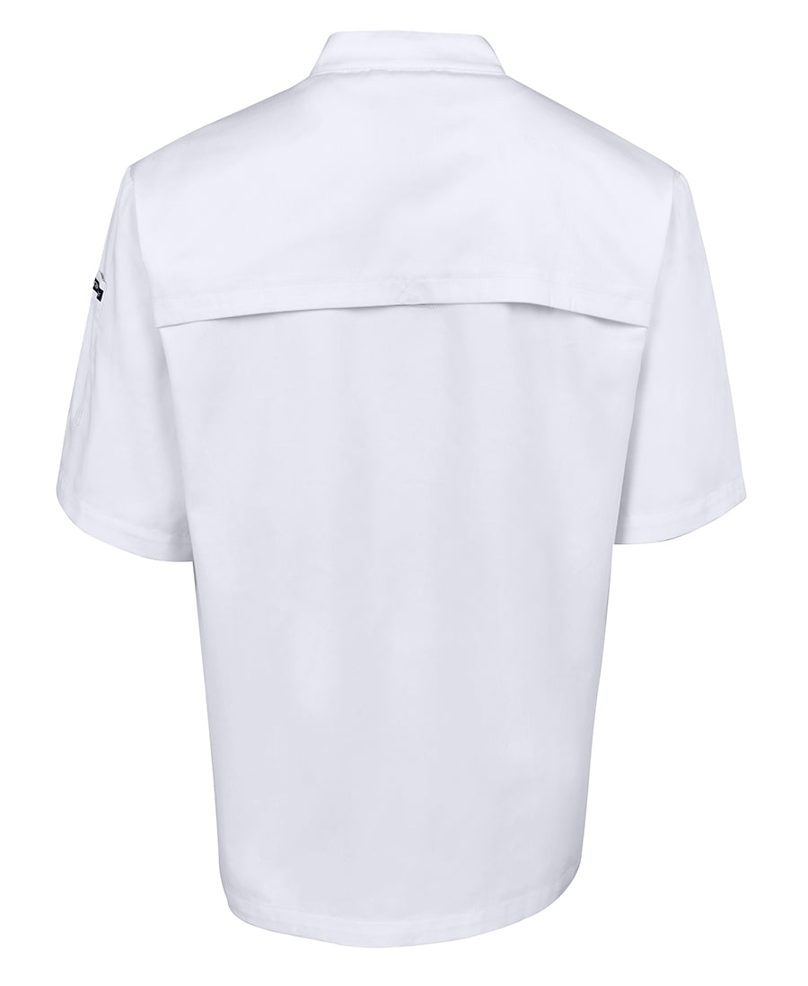 5CVS Vented Chefs Jacket short sleeve