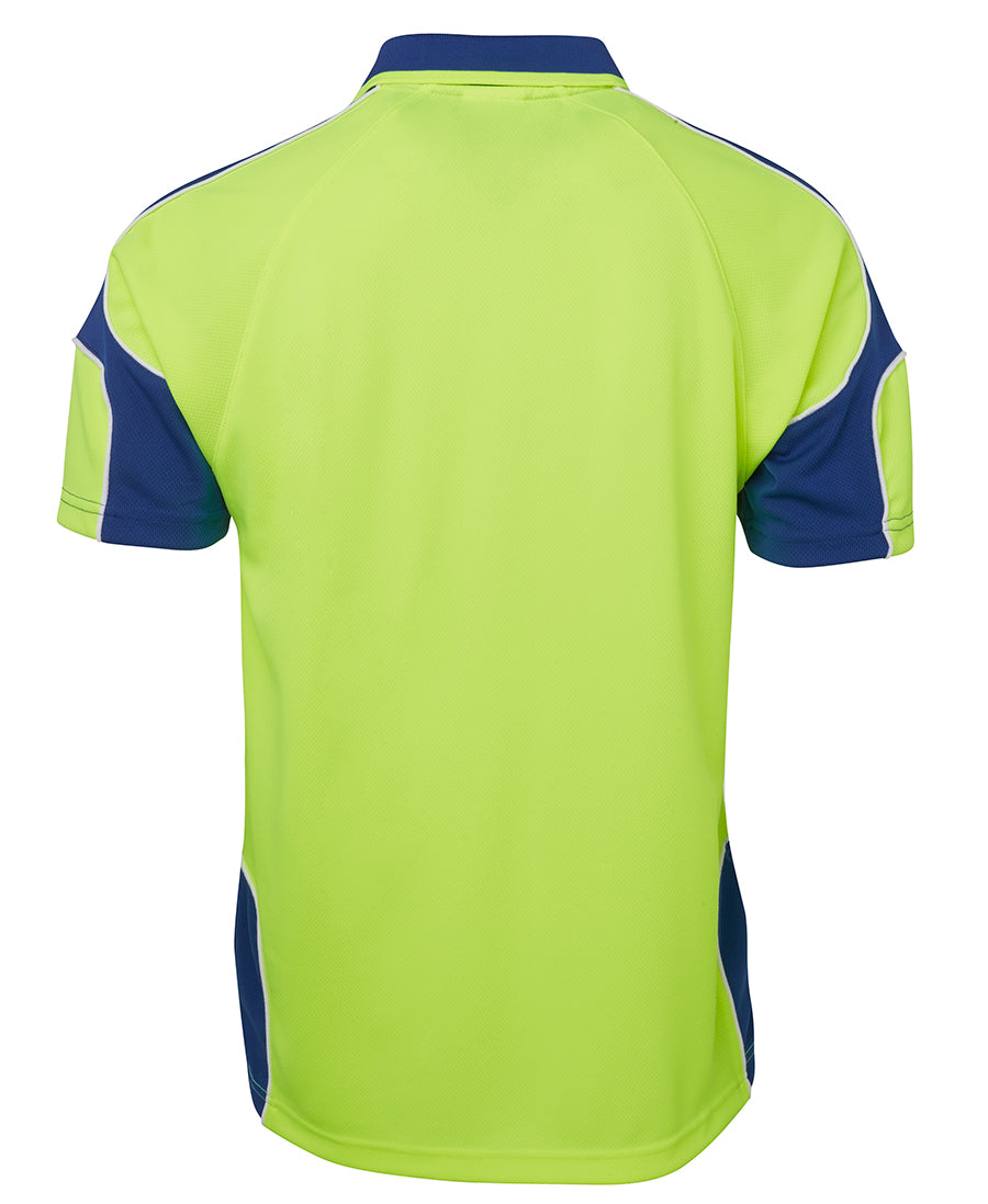 6AP4S - JB'S Wear - Hi-Vis Arm Panel Polo - Short Sleeve