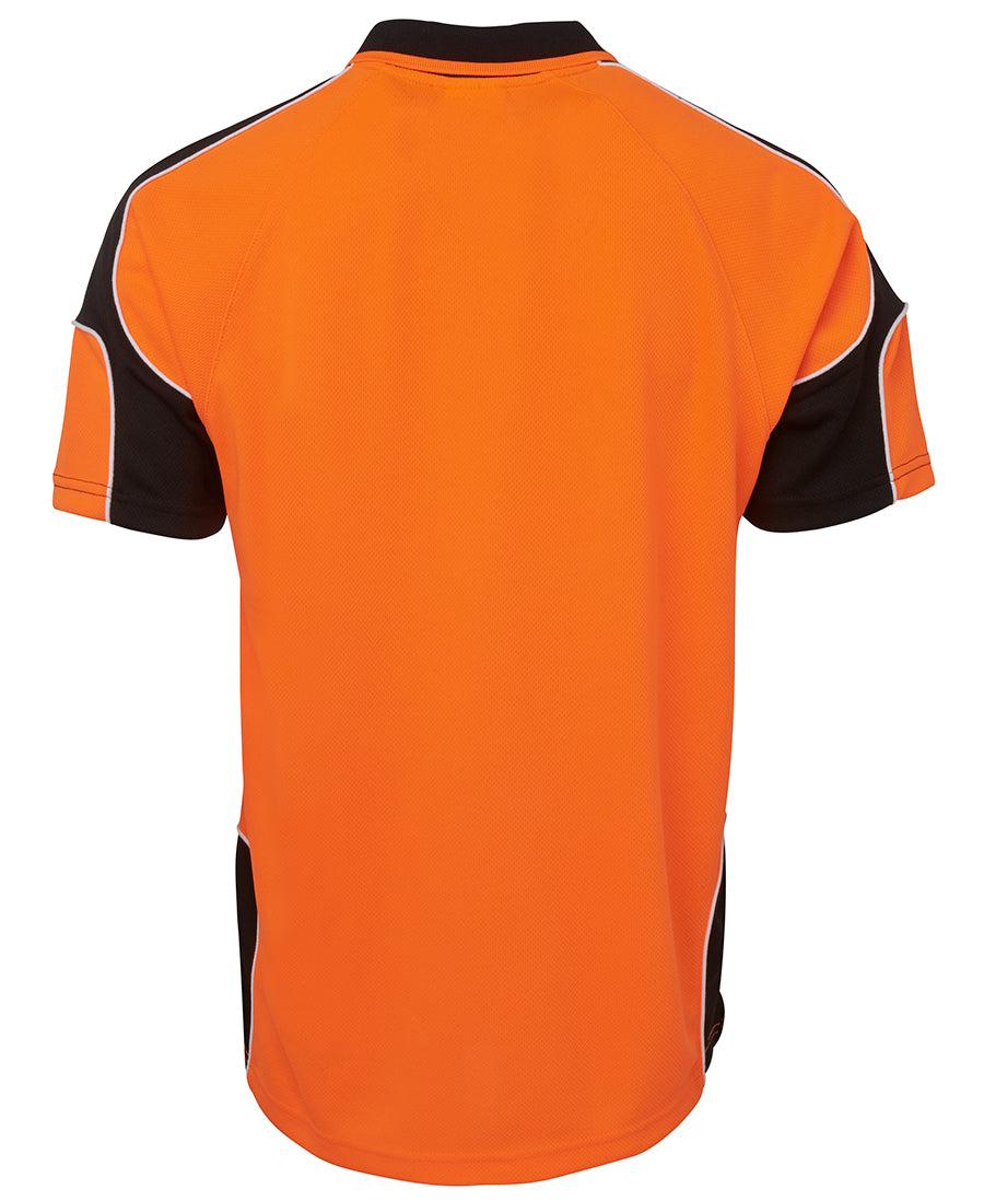 6AP4S - JB'S Wear - Hi-Vis Arm Panel Polo - Short Sleeve