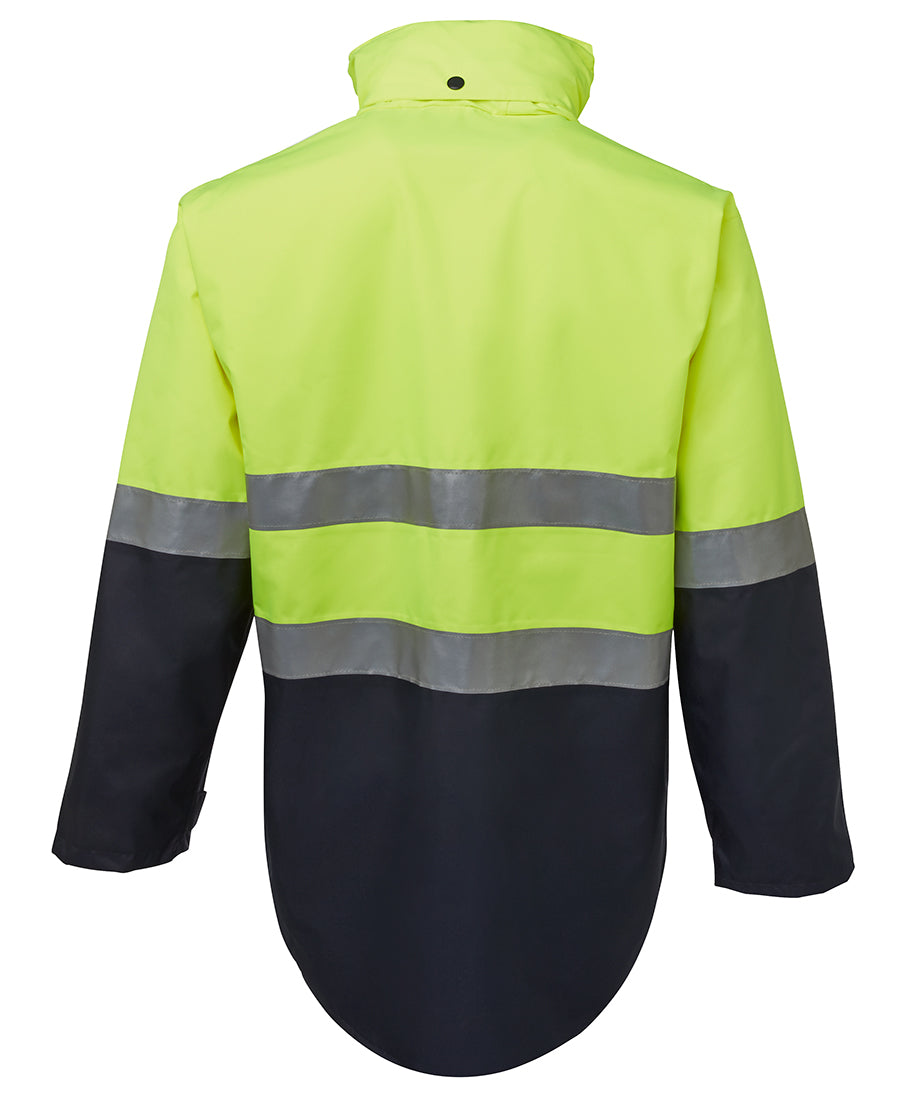 6DNLL - JB's Wear - Hi-Vis Long Line Waterproof Jacket (Day & NIGHT)