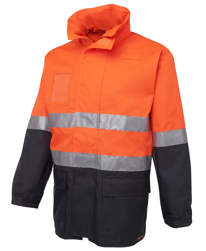 6DNLL - JB's Wear - Hi-Vis Long Line Waterproof Jacket (Day & NIGHT)