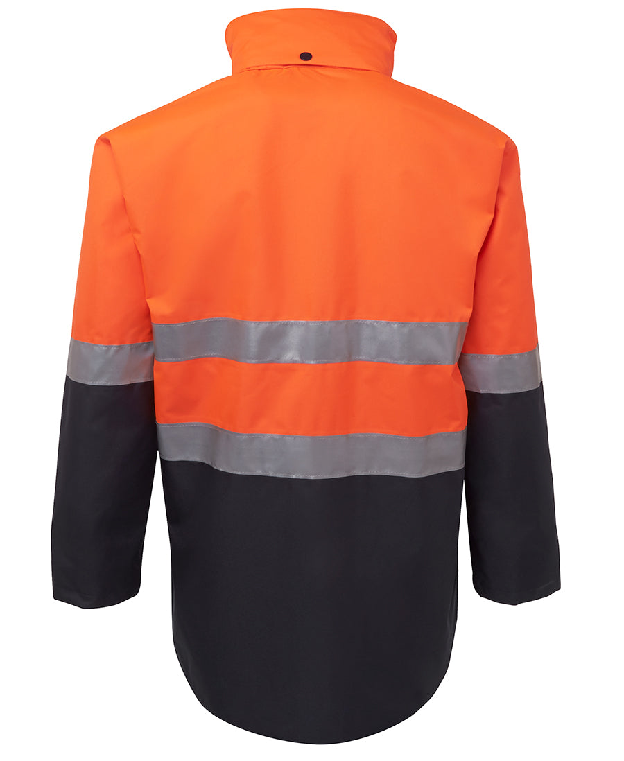 6DNLL - JB's Wear - Hi-Vis Long Line Waterproof Jacket (Day & NIGHT)