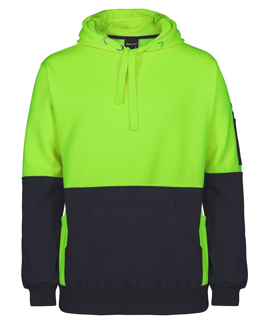 6HVPJ Hi-Viz Pullover Hoodie - side pockets