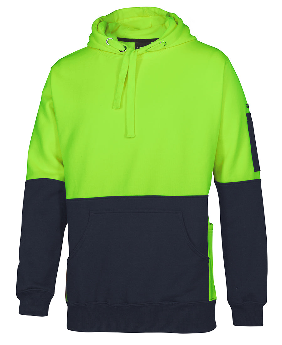 6HVPJ Hi-Viz Pullover Hoodie - side pockets