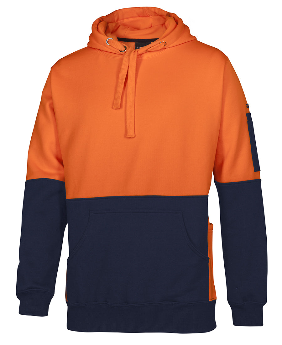 6HVPJ Hi-Viz Pullover Hoodie - side pockets