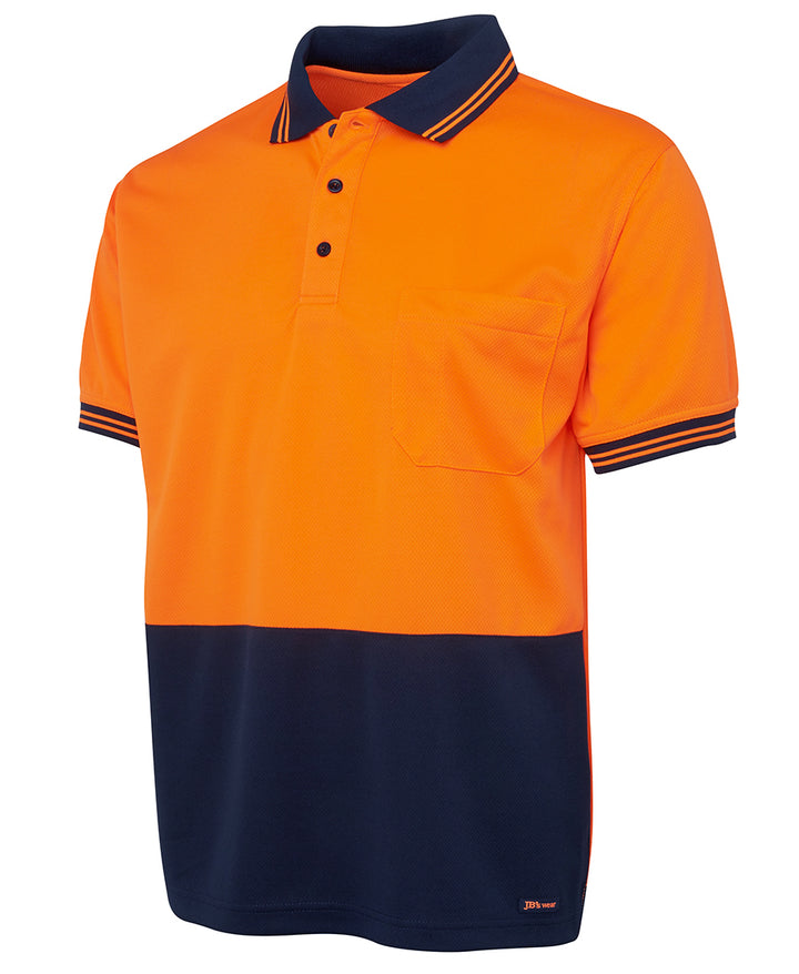 6HVPS - JBs Wear - Hi-Viz Traditional Polo