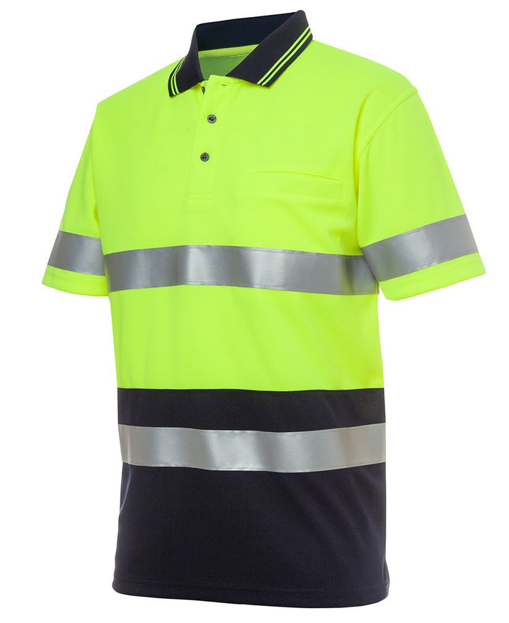 6HVST - JBs Wear - Hi-Viz Traditional Taped Short sleeve Polo