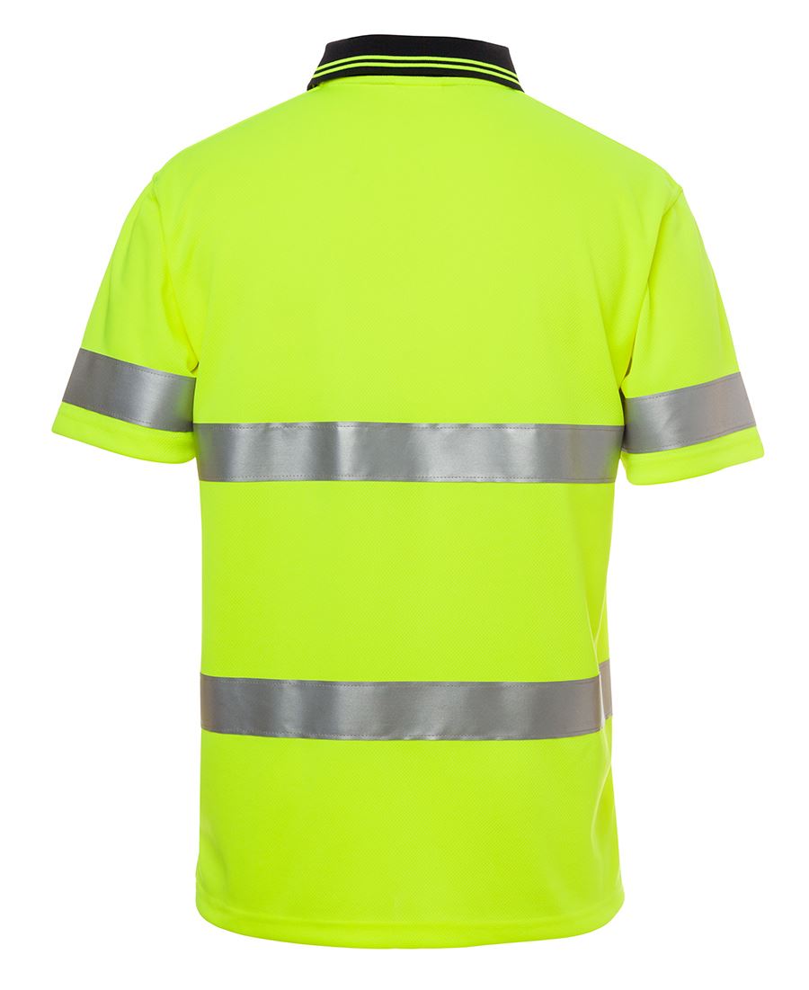 6HVST - JBs Wear - Hi-Viz Traditional Taped Short sleeve Polo